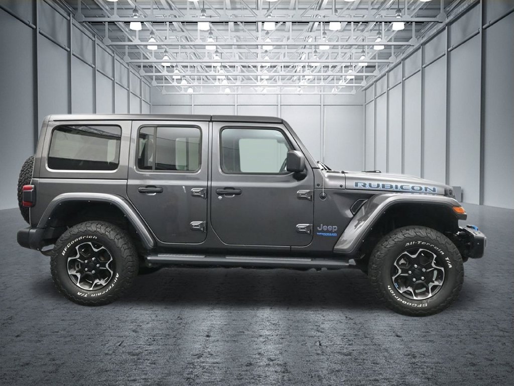 Used 2021 Jeep Wrangler Unlimited Rubicon 4xe w/ Steel Bumper Group AWD/4WD image 4