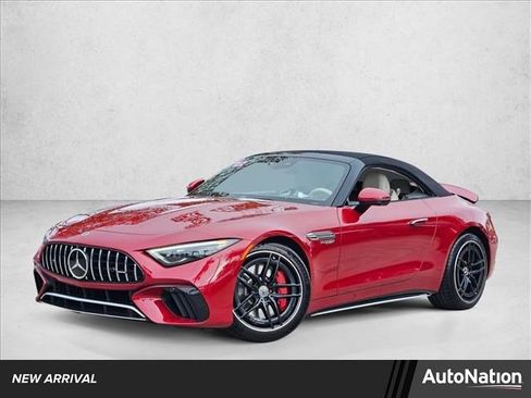 Used 2022 Mercedes-Benz SL 55 AMG 4MATIC image 1