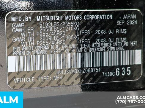 Used 2024 Mitsubishi Outlander SE image 65