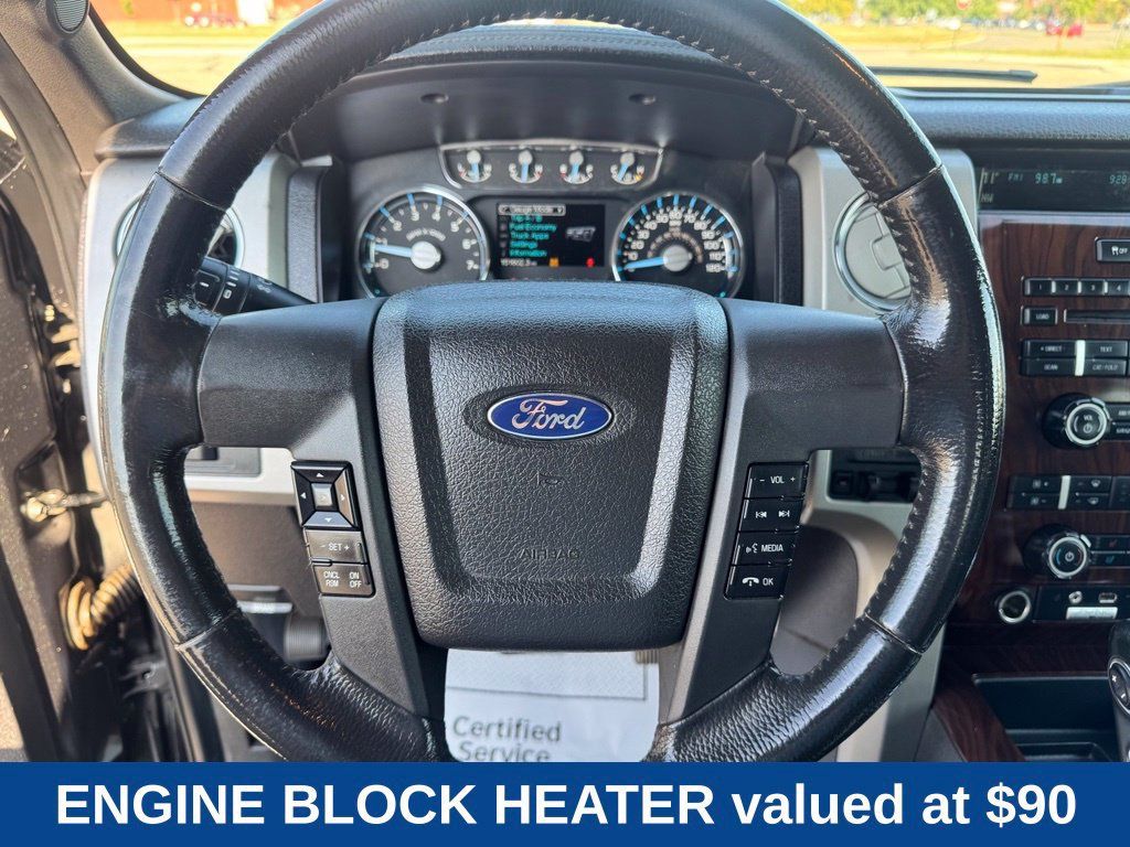 Used 2012 Ford F150 Lariat w/ Lariat Chrome Pkg AWD/4WD image 11