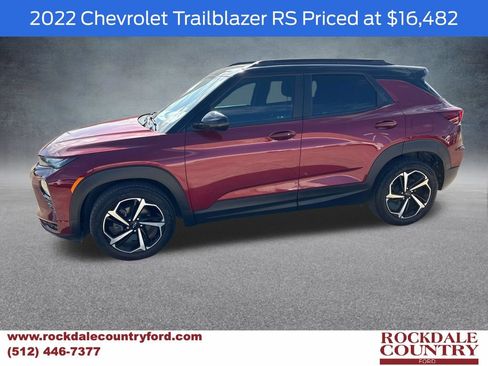 Used 2022 Chevrolet TrailBlazer RS w/ Sun and Liftgate Package FWD image 1