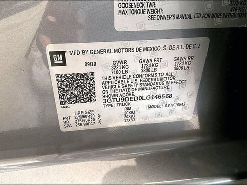 Used 2020 GMC Sierra 1500 SLT w/ SLT Premium Package AWD/4WD image 14