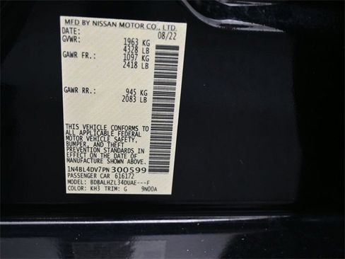 Used 2023 Nissan Altima 2.5 SV w/ SV Premium Package image 20