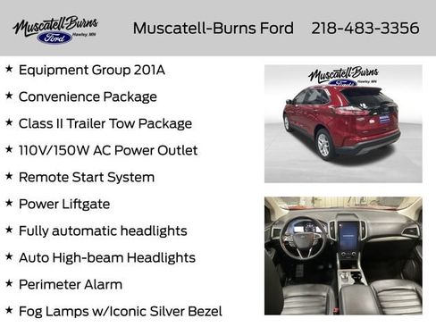 Used 2023 Ford Edge SEL w/ Convenience Package AWD/4WD image 7
