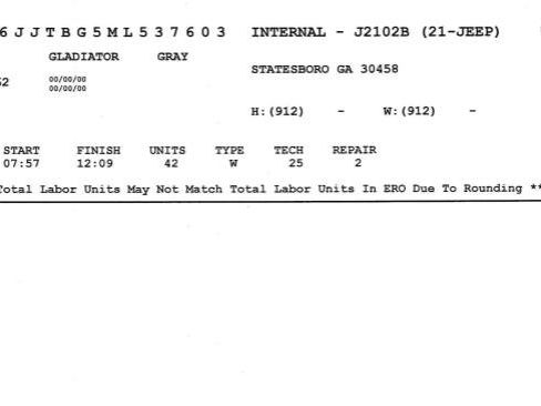 Used 2021 Jeep Gladiator Rubicon w/ LED Lighting Group image 18