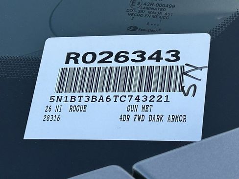 New 2026 Nissan Rogue SV image 21