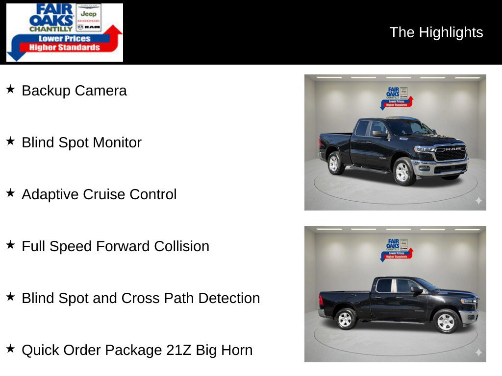 Used 2025 RAM 1500 Big Horn AWD/4WD image 2