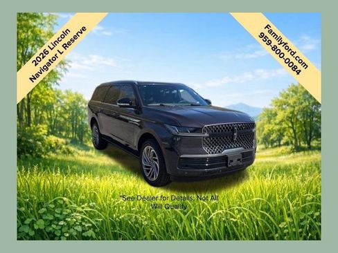 New 2026 Lincoln Navigator L Reserve AWD/4WD image 1