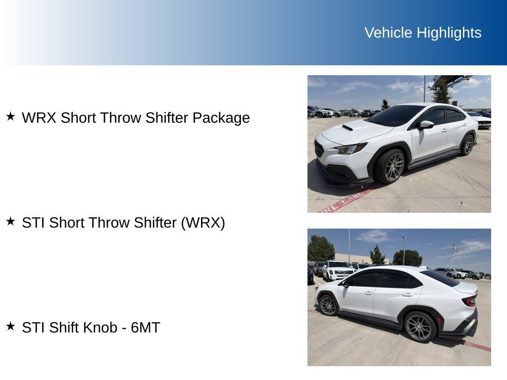 Used 2024 Subaru WRX AWD/4WD image 5