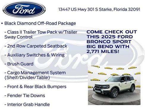 New 2025 Ford Bronco Sport Big Bend image 15