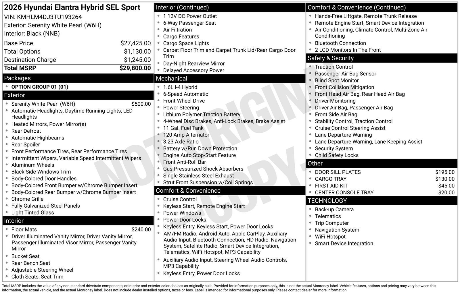 New 2026 Hyundai Elantra SEL FWD image 4