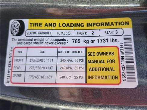 Used 2018 Ford F150 Lariat w/ Equipment Group 502A Luxury image 25