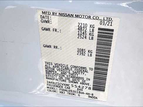 Used 2021 Nissan Leaf SV Plus w/ SV Plus Technology Package FWD image 33