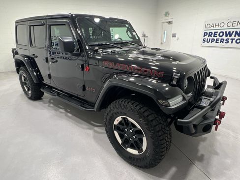 Used 2022 Jeep Wrangler Unlimited Rubicon w/ Steel Bumper Group AWD/4WD image 2