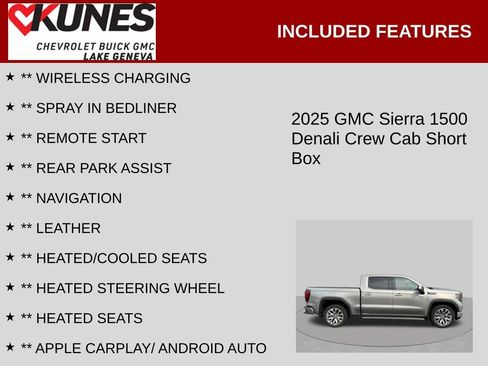Used 2025 GMC Sierra 1500 Denali AWD/4WD image 2