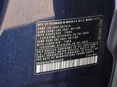 Used 2022 Volkswagen Tiguan SE image 27