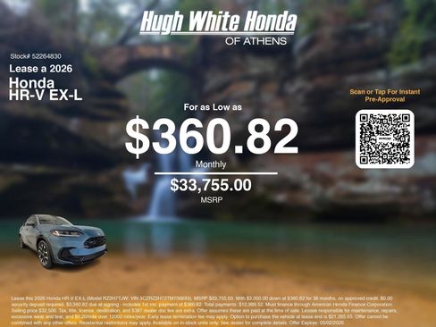 New 2026 Honda HR-V EX-L image 3