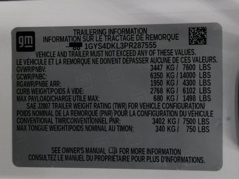 Used 2023 Cadillac Escalade Premium Luxury Platinum image 85