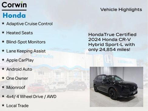 Used 2024 Honda CR-V Sport-L image 9