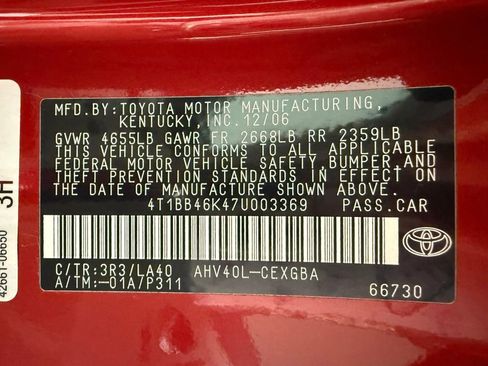 Used 2007 Toyota Camry Hybrid image 23