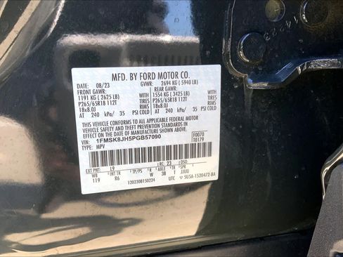 Used 2023 Ford Explorer Timberline AWD/4WD image 34
