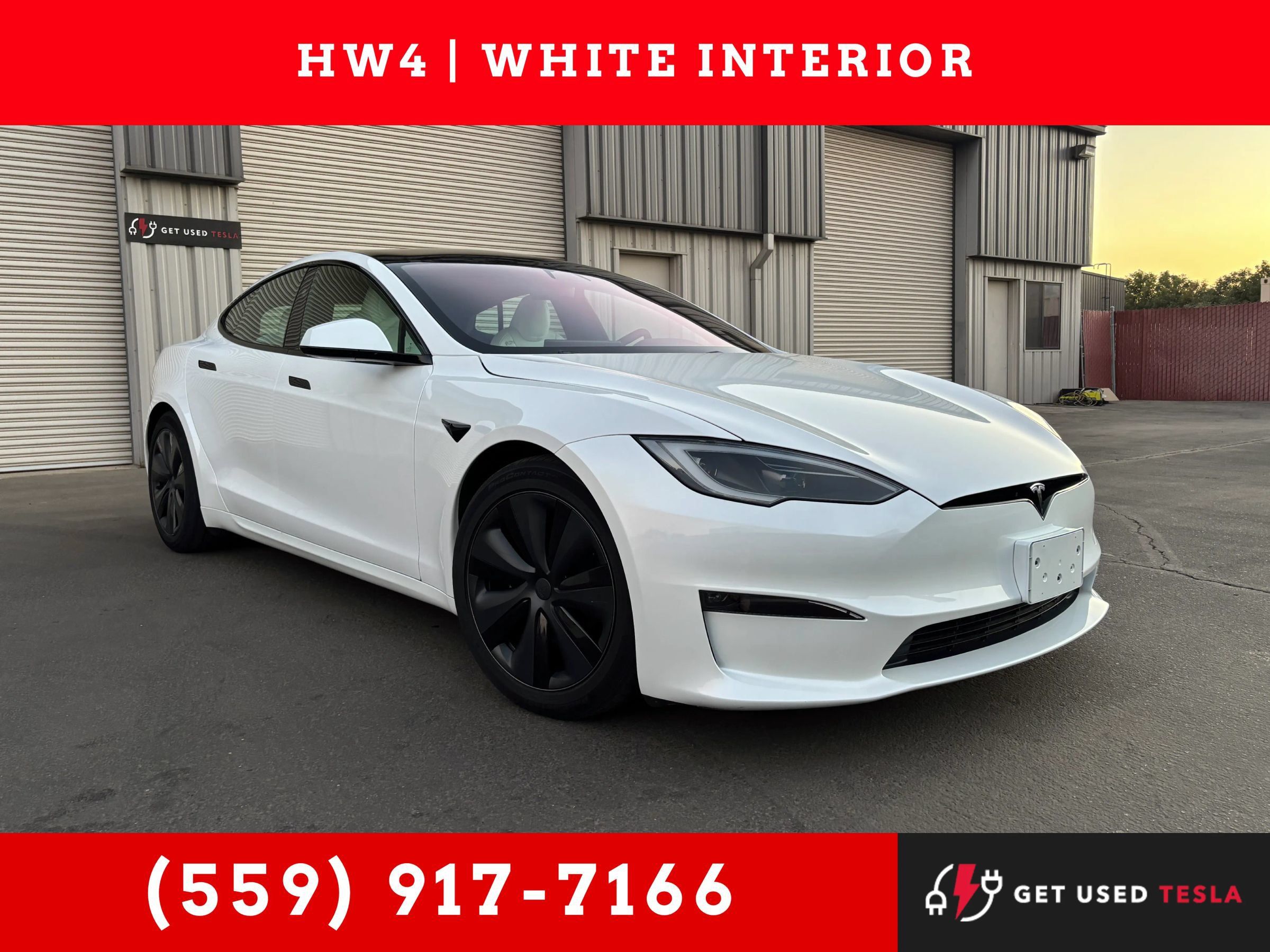 Used 2023 Tesla Model S Standard Range AWD/4WD image 1