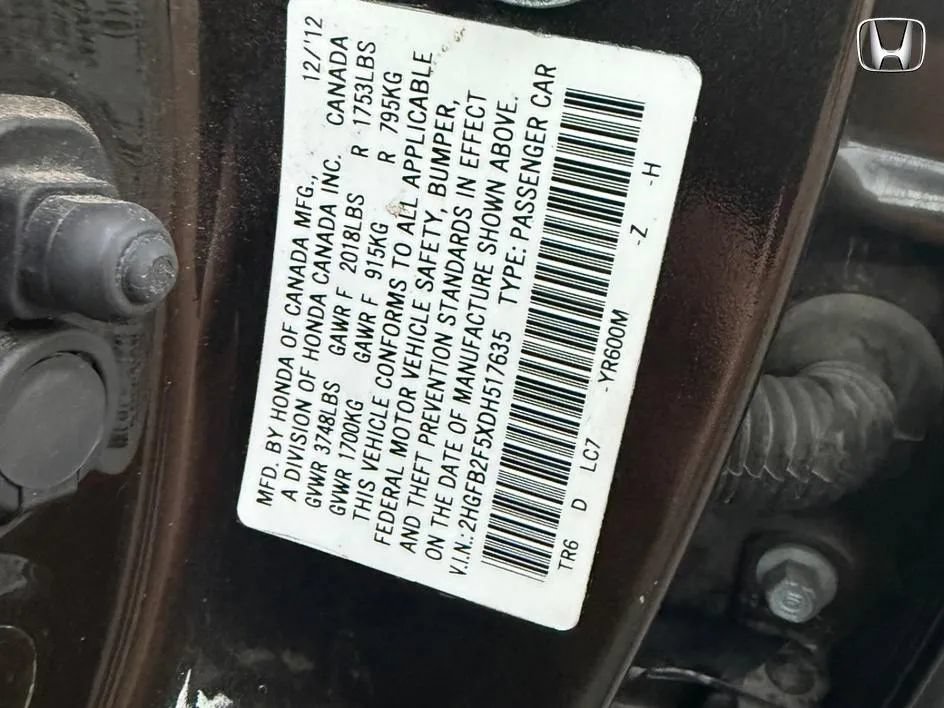 Used 2013 Honda Civic LX image 12
