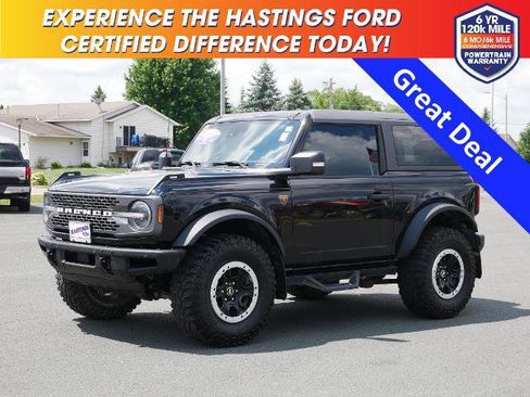 Certified 2023 Ford Bronco Badlands w/ Sasquatch Package AWD/4WD image 1