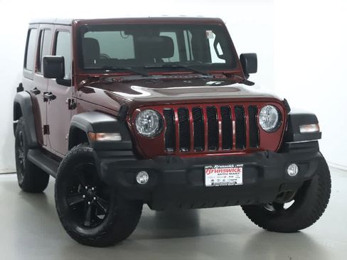 Used 2021 Jeep Wrangler Unlimited Sport AWD/4WD image 2