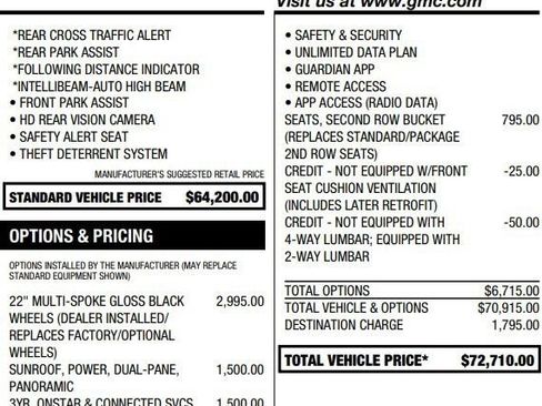 Used 2023 GMC Yukon SLT AWD/4WD image 2