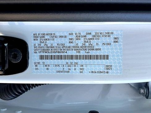 New 2025 Ford F150 XLT w/ Equipment Group 302A MID image 12