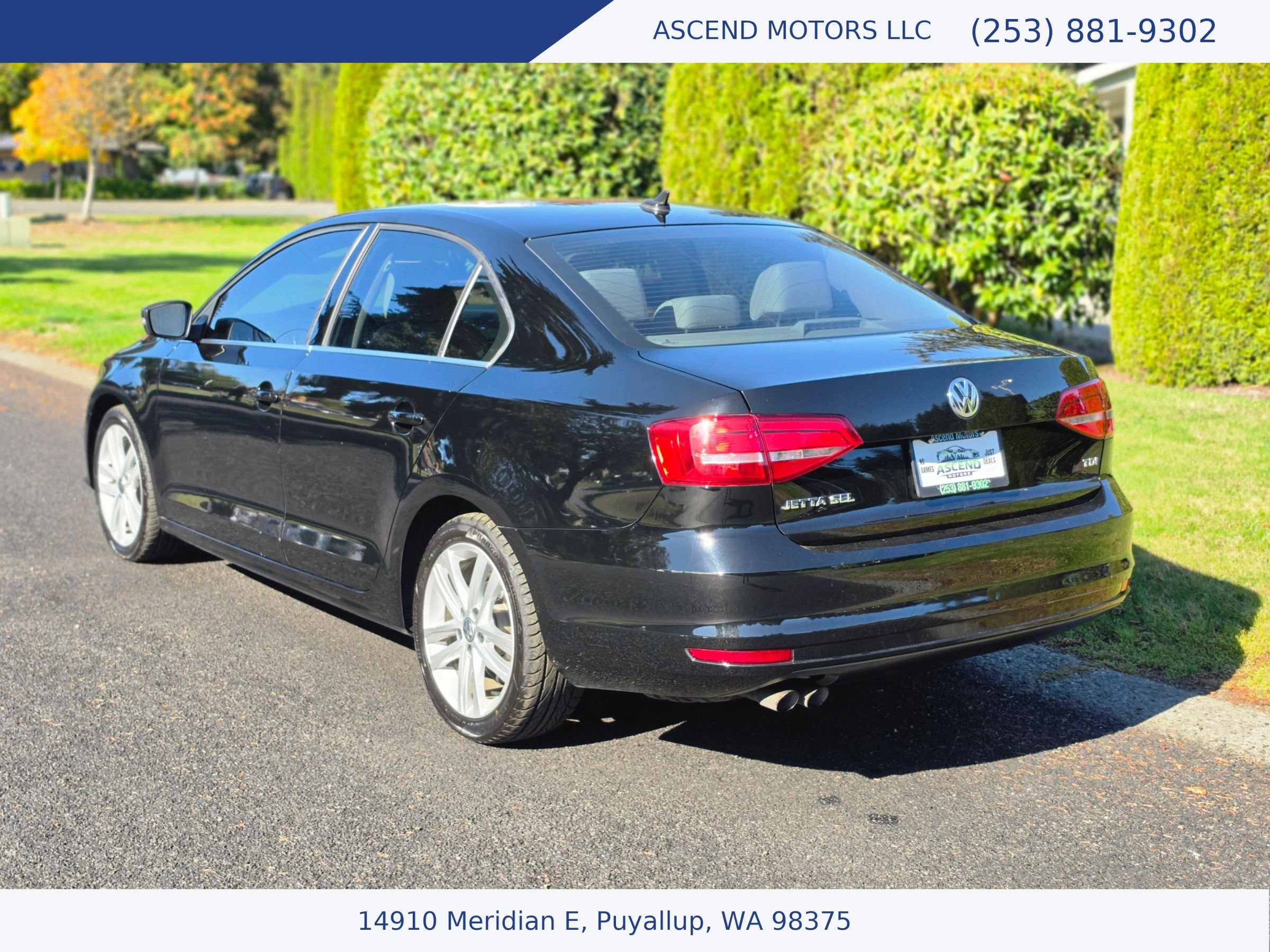 Used 2015 Volkswagen Jetta TDI SEL FWD image 3