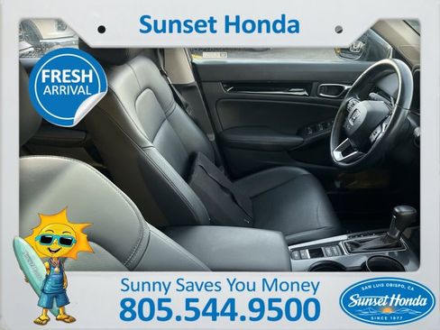 Certified 2022 Honda Civic EX-L image 3