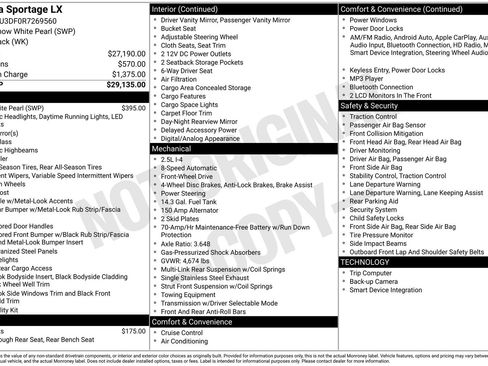 Used 2024 Kia Sportage LX FWD image 33