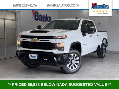 Certified 2024 Chevrolet Silverado 2500 Custom w/ Custom Value Package AWD/4WD image 1