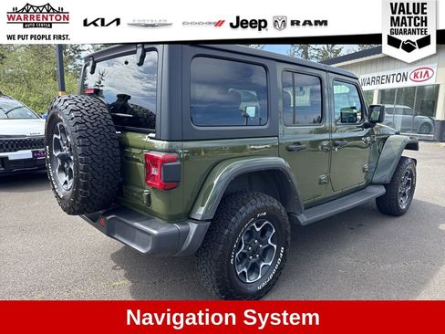 Used 2023 Jeep Wrangler Unlimited Rubicon 4xe w/ Cold Weather Group AWD/4WD image 4