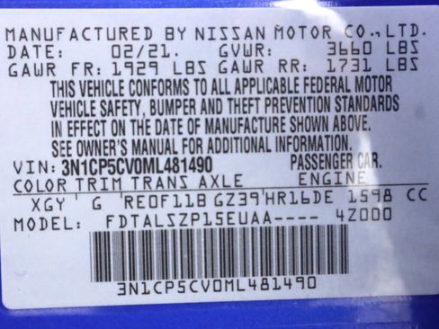 Used 2021 Nissan Kicks SV w/ Exterior Package FWD image 41