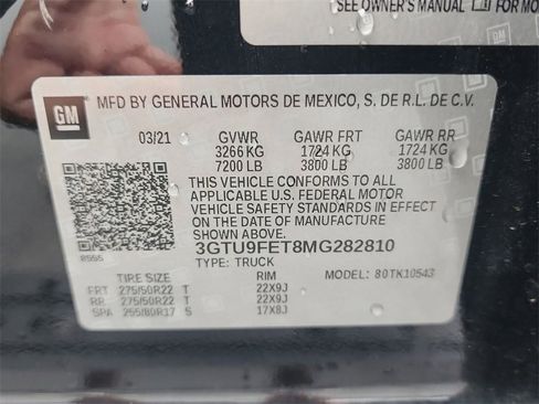 Certified 2021 GMC Sierra 1500 Denali w/ Denali Ultimate Package image 35