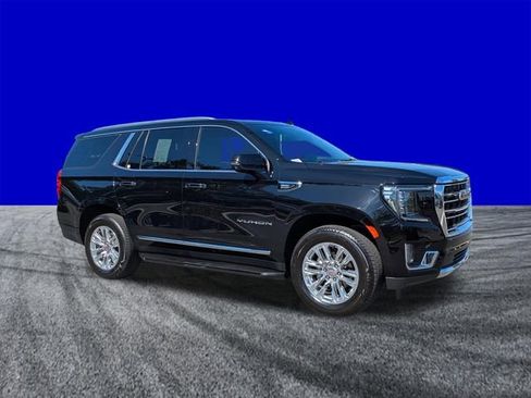 Used 2022 GMC Yukon SLT w/ SLT Luxury Package RWD image 2