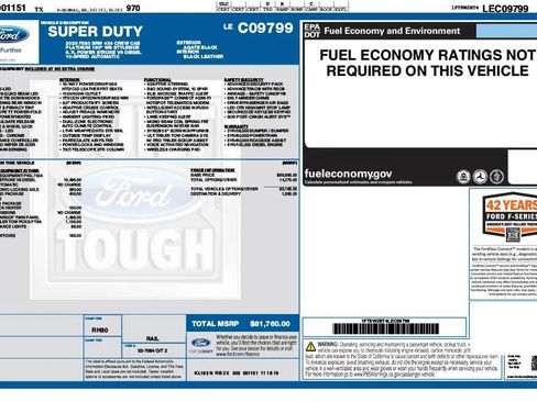 Used 2020 Ford F250 Platinum w/ FX4 Off-Road Package image 24