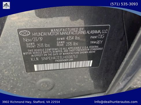 Used 2020 Hyundai Sonata Limited FWD image 36