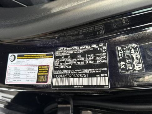 Certified 2023 Mercedes-Benz EQS 450+ 4MATIC SUV image 33
