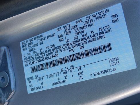 Used 2018 Lincoln MKC Reserve w/ Lincoln MKC Climate Package image 28