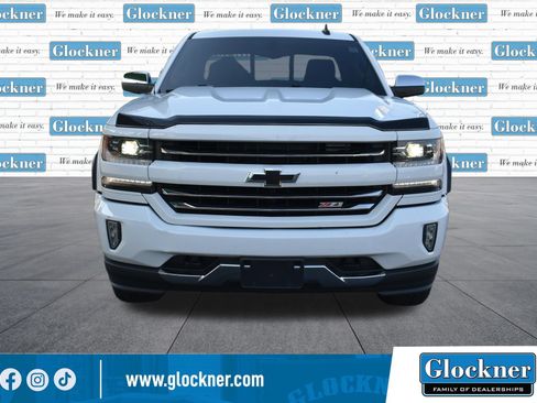 Used 2018 Chevrolet Silverado 1500 LTZ Z71 w/ LPO, Black Pack AWD/4WD image 2