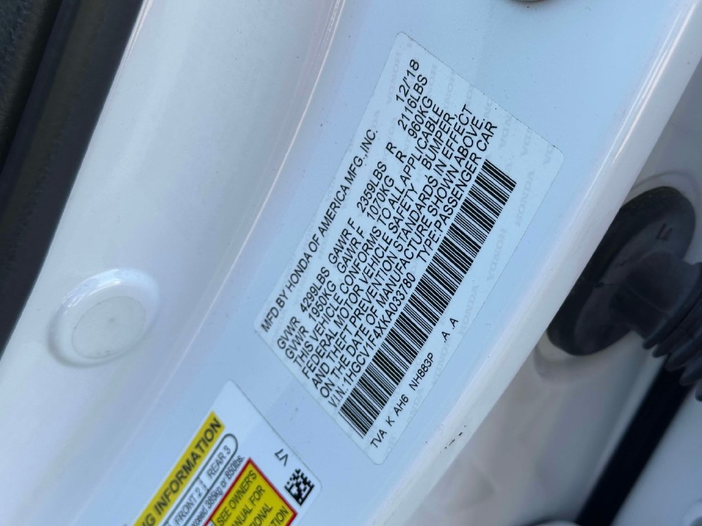Used 2019 Honda Accord EX image 32