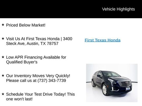 Used 2018 Cadillac XT5 Premium Luxury w/ Driver Assist Package FWD image 10