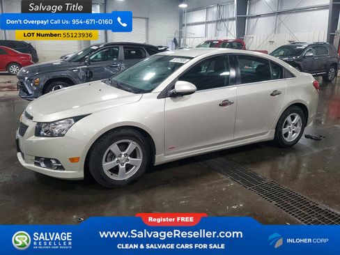 Used 2014 Chevrolet Cruze LT w/ RS Package FWD image 1