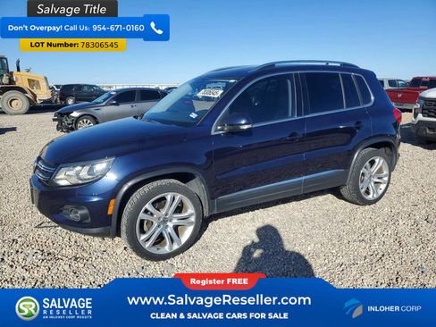 Used 2016 Volkswagen Tiguan SEL FWD image 1