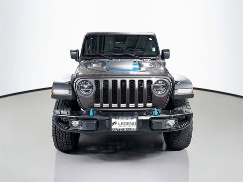 Used 2021 Jeep Wrangler Unlimited Rubicon 4xe w/ Steel Bumper Group image 2
