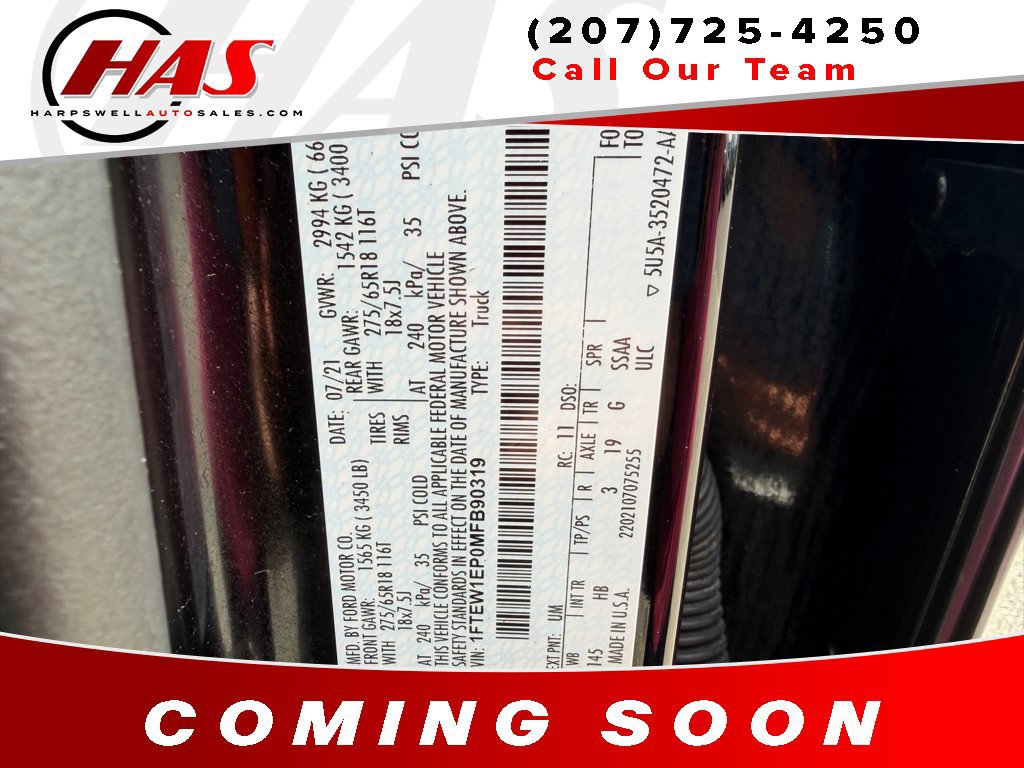 Used 2021 Ford F150 Lariat AWD/4WD image 16